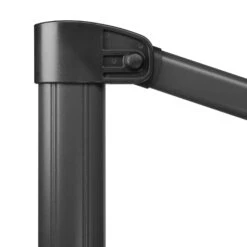 Schneider Sonnenschirm 'Rhodos Blacklight', Mit LEDs, Anthrazit, Ø 300 Cm -Günstiges Gartenambiente Geschäft 3910503203 Sonnenschirm Rhodos Blacklight anthrazit 4 91564