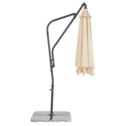 Pendelschirm 'Genua', Ø Ca. 300 Cm, Natur -Günstiges Gartenambiente Geschäft 3910503207 Ampelschirm Genua natur 2 90683