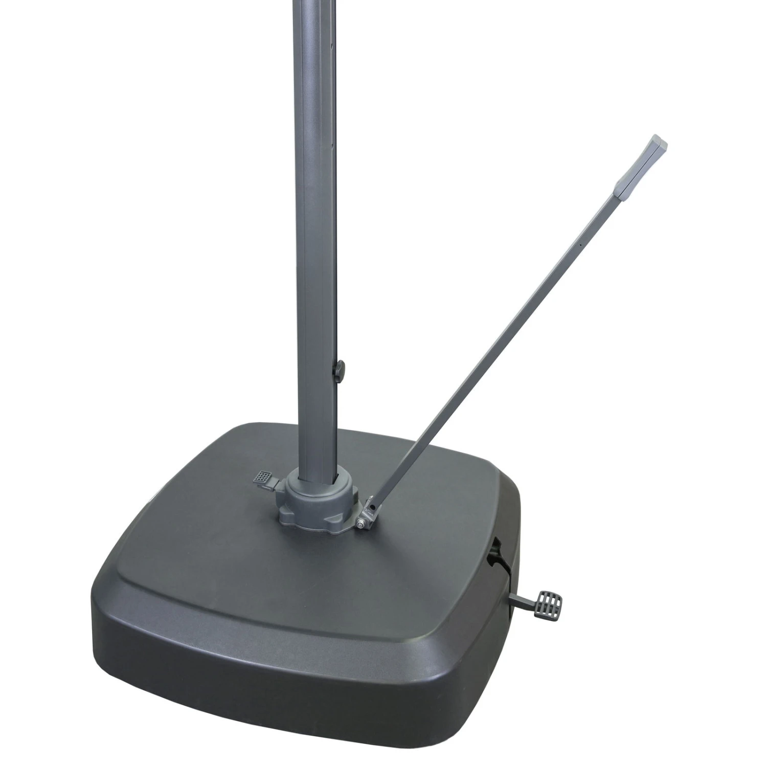 Lenkstange Für Schirmständer & Ampelschirme, Schwarz 1 Lenkstange Für Schirmständer & Ampelschirme, Schwarz