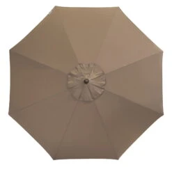 Doppler Kurbelschirm 'Alu-Wood Ultra', Ø 350 Cm -Günstiges Gartenambiente Geschäft 3910503246 Kurbelschirm Alu Wood Ultra 3 99030