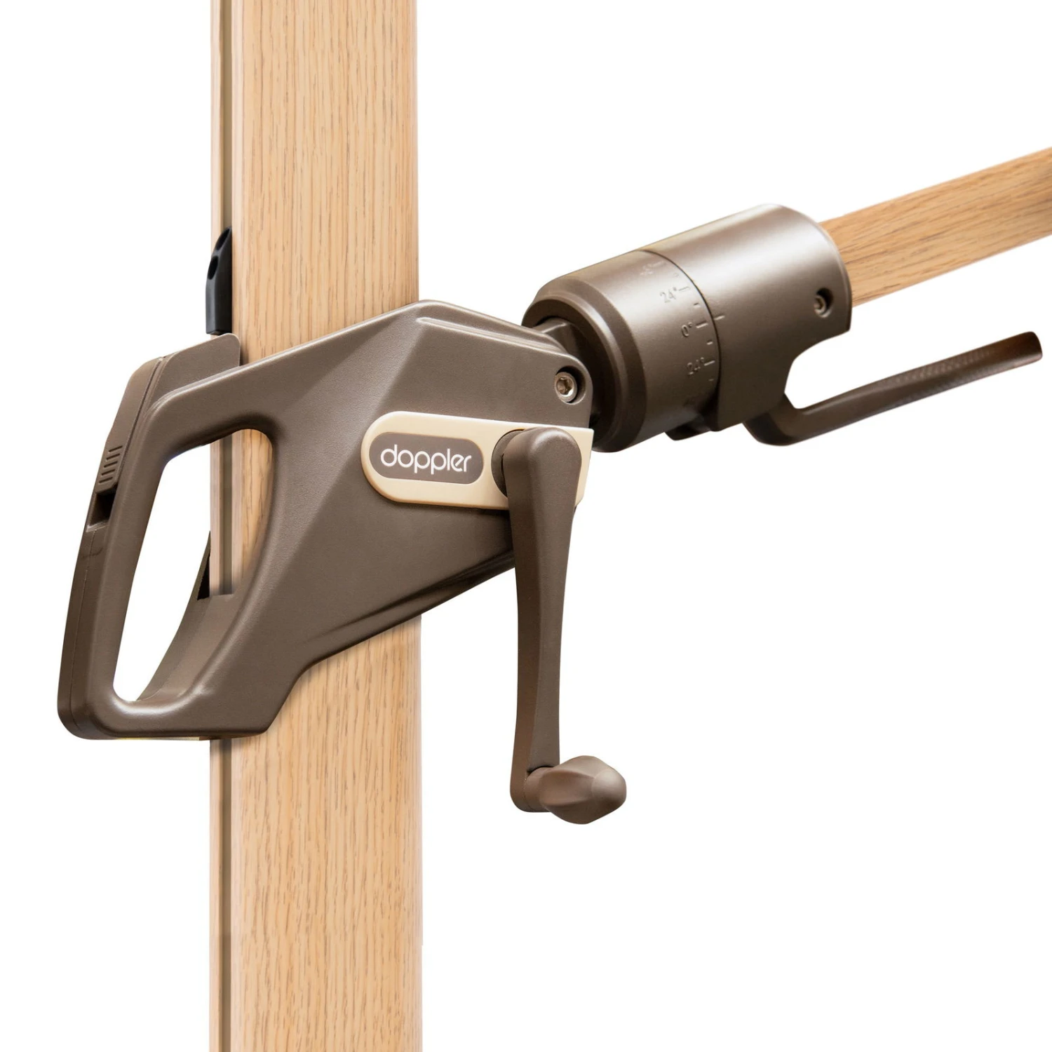 Pendelschirm 'Alu-Wood Ultra AX', Ca. 300 X 220 Cm, Natur 7 Pendelschirm 'Alu-Wood Ultra AX', Ca. 300 X 220 Cm, Natur – Bild 7