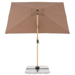 Pendelschirm 'Alu-Wood Ultra AX', Ca. 300 X 220 Cm -Günstiges Gartenambiente Geschäft 3910503249 Pendelschirm Alu Wood Ultra AX 2 99000