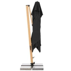 Doppler Pendelschirm 'Alu-Wood XL LED Ultra', Ca. 400 X 300 Cm -Günstiges Gartenambiente Geschäft 3910503251 Pendelschirm ALU Wood XL LED Ultra 3 98934