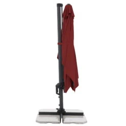 Doppler Pendelschirm 'Active Green Edition', Bordeaux, Ca. 210 X 310 Cm -Günstiges Gartenambiente Geschäft 3910503284 Pendelschirm Active Green Edition 210x310cm bordeaux 14 120106