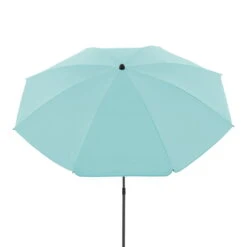 Doppler Beach-Sonnenschirm 'Como', Hellblau, Ø Ca. 160 Cm -Günstiges Gartenambiente Geschäft 3910503288 beach sonnenschirm hellblau 7 120135