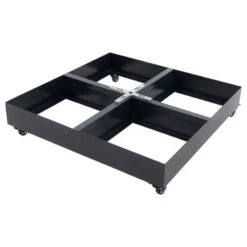 Doppler Rollsockel Für Pendelschirme, Befüllbar, Anthrazit, Ca. 88 X 88 X 20 Cm -Günstiges Gartenambiente Geschäft 3910503290 Rollsockel befuellbar 6 120156