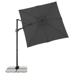 Doppler Pendelschirm 'Derby DX', Anthrazit, Ca. 210 X 210 Cm