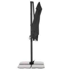 Doppler Pendelschirm 'Derby DX', Anthrazit, Ca. 210 X 210 Cm -Günstiges Gartenambiente Geschäft 3910503293 pendelschirm dx anthrazit 210 3 120195