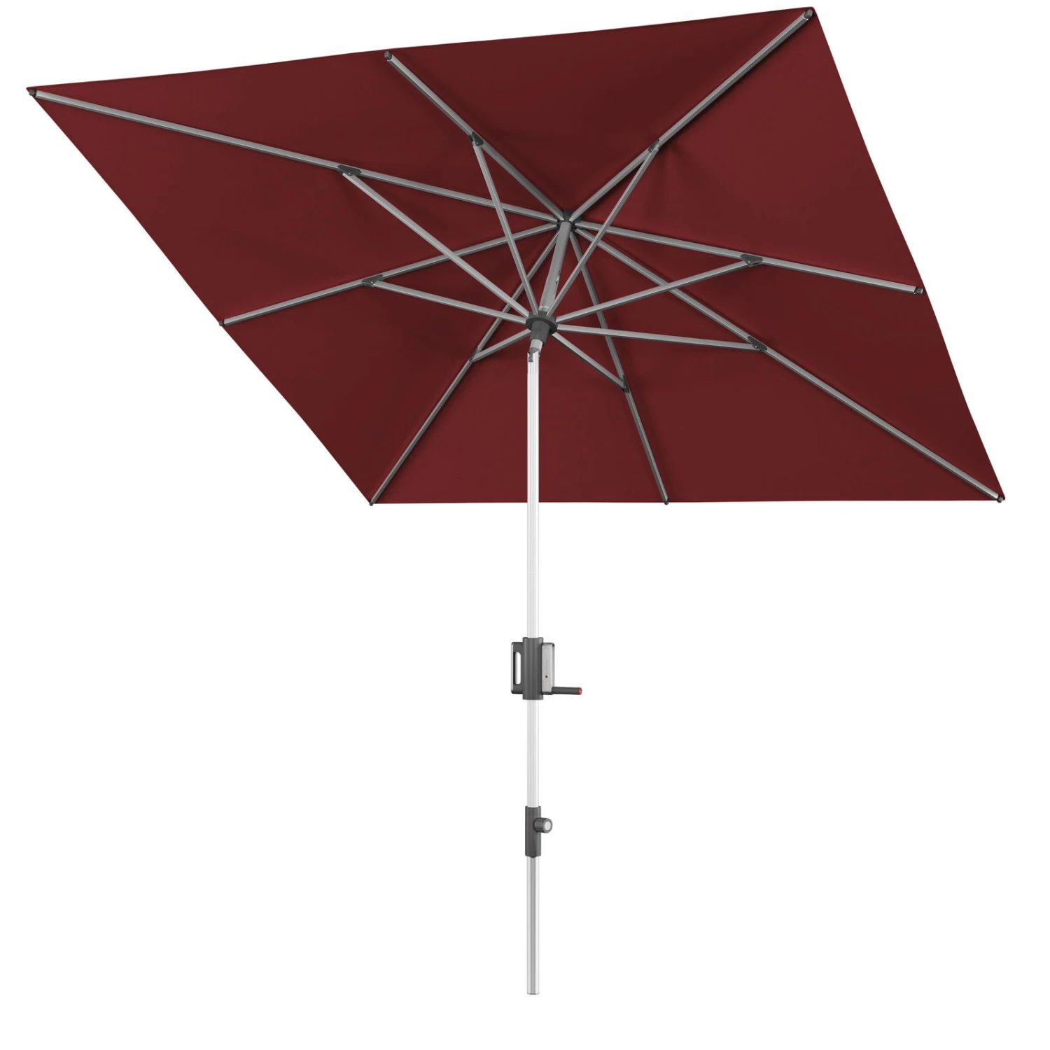 KNIRPS Kurbelschirm 'Apoll', Bordeaux, Ca. 240 X 240 Cm 2 KNIRPS Kurbelschirm 'Apoll', Bordeaux, Ca. 240 X 240 Cm – Bild 2