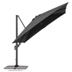 Pendelschirm 'Rhodos', Anthrazit, Ca. 300 X 300 Cm -Günstiges Gartenambiente Geschäft 3910503326 Pendelschirm Rhodos Twist Green Style ca 300x300cm anthrazit 8 119122