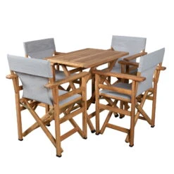 Holztisch 'Matera', Buchenholz, Ca. 80 X 60 X 75 Cm -Günstiges Gartenambiente Geschäft 3910700456 Holztisch Matera 80x60cm 4 102340