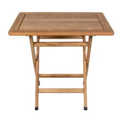 Holztisch 'Matera', Buchenholz, Ca. 80 X 60 X 75 Cm -Günstiges Gartenambiente Geschäft 3910700456 Holztisch Matera 80x60cm 7 102341