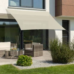 Sonnensegel 'Teneriffa', Ca. 360 X 250 Cm, Natur