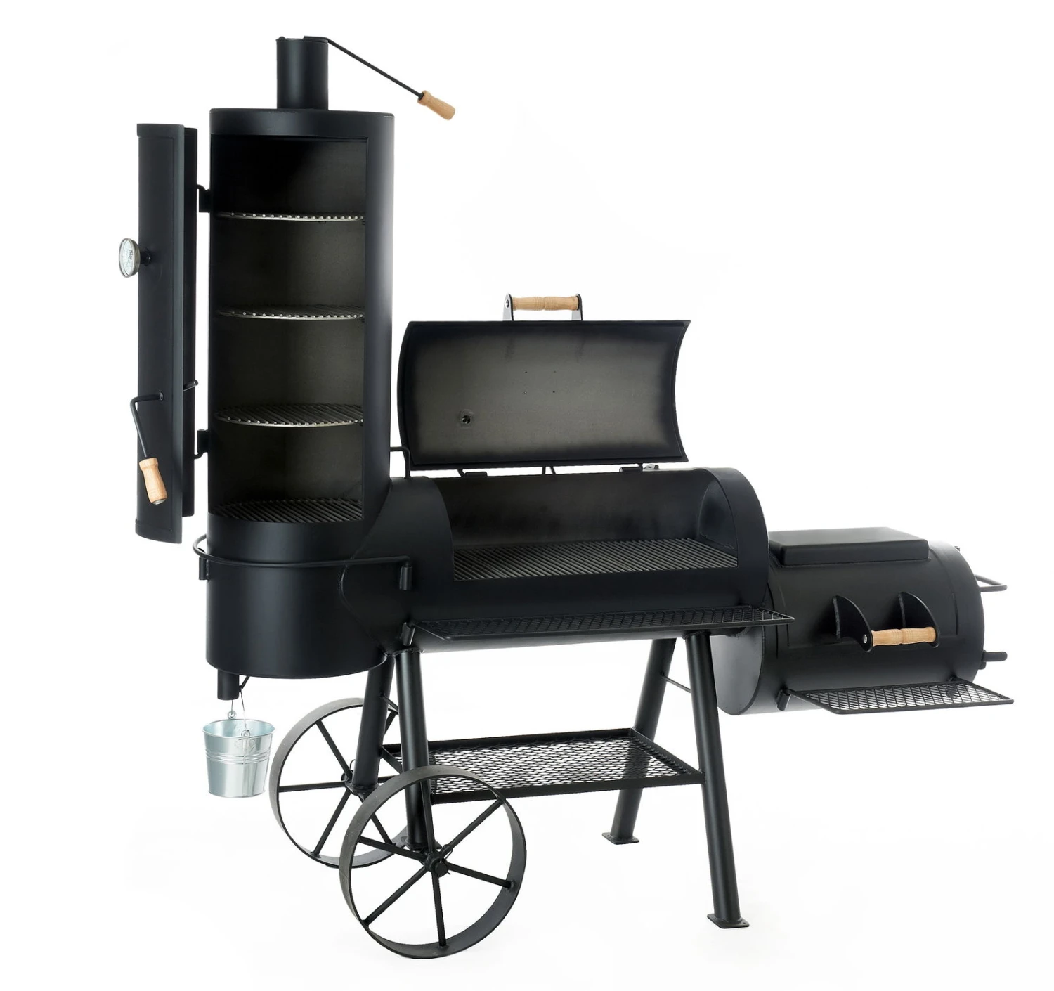 Joe's Barbeque Smoker 16" Chuckwagon 2 Joe's Barbeque Smoker 16" Chuckwagon – Bild 2