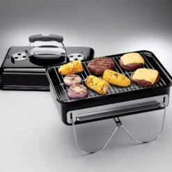 Weber® Holzkohlegrill Go-Anywhere® Charcoal -Günstiges Gartenambiente Geschäft 3920100579 holzkohlegrill go anywhere 5 124441