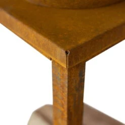 Edelstahl-Feuerstelle 'Fyro 80', Rost, 100 X 100 X 80 Cm 10 Edelstahl-Feuerstelle 'Fyro 80', Rost, 100 X 100 X 80 Cm -Günstiges Gartenambiente Geschäft 3920100738 Feuerstelle Fyro 80 Rost Optik 2 125221