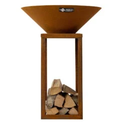 Edelstahl-Feuerstelle 'Fyro 80', Rost, 100 X 100 X 80 Cm 8 Edelstahl-Feuerstelle 'Fyro 80', Rost, 100 X 100 X 80 Cm -Günstiges Gartenambiente Geschäft 3920100738 Feuerstelle Fyro80 Rost Optik 1 109394