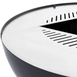 Edelstahl-Feuerstelle 'TRIA', Schwarz, 100 X 55 X 100 Cm -Günstiges Gartenambiente Geschäft 3920100753 Feuerstelle TRIA schwarz ca100x55x100cm 10 125238