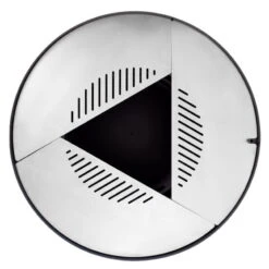 Edelstahl-Feuerstelle 'TRIA', Schwarz, 100 X 55 X 100 Cm -Günstiges Gartenambiente Geschäft 3920100753 Feuerstelle TRIA schwarz ca100x55x100cm 5 125235