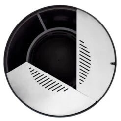 Edelstahl-Feuerstelle 'TRIA', Schwarz, 100 X 55 X 100 Cm -Günstiges Gartenambiente Geschäft 3920100753 Feuerstelle TRIA schwarz ca100x55x100cm 6 125242