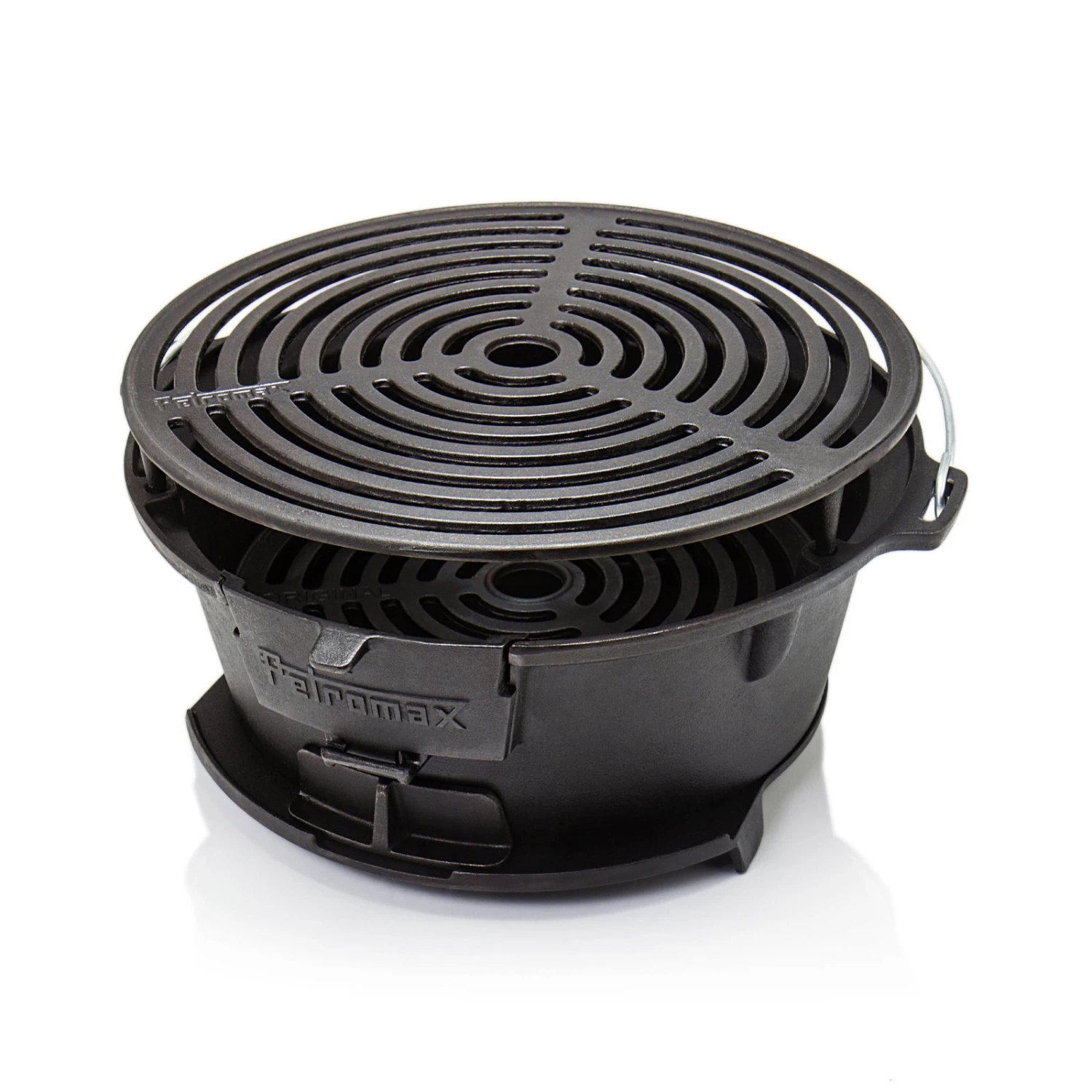 Feuergrill Petromax TG3, Schwarz, Gusseisen, Ca. Ø 45 X H 21 Cm 4 Feuergrill Petromax TG3, Schwarz, Gusseisen, Ca. Ø 45 X H 21 Cm – Bild 4