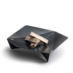 Höfats TRIPLE 90 Feuerschale In Schwarz, Maße 90 X 78 X 24 Cm