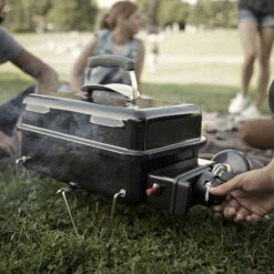 Weber® Go-Anywhere® Gas, Schwarz