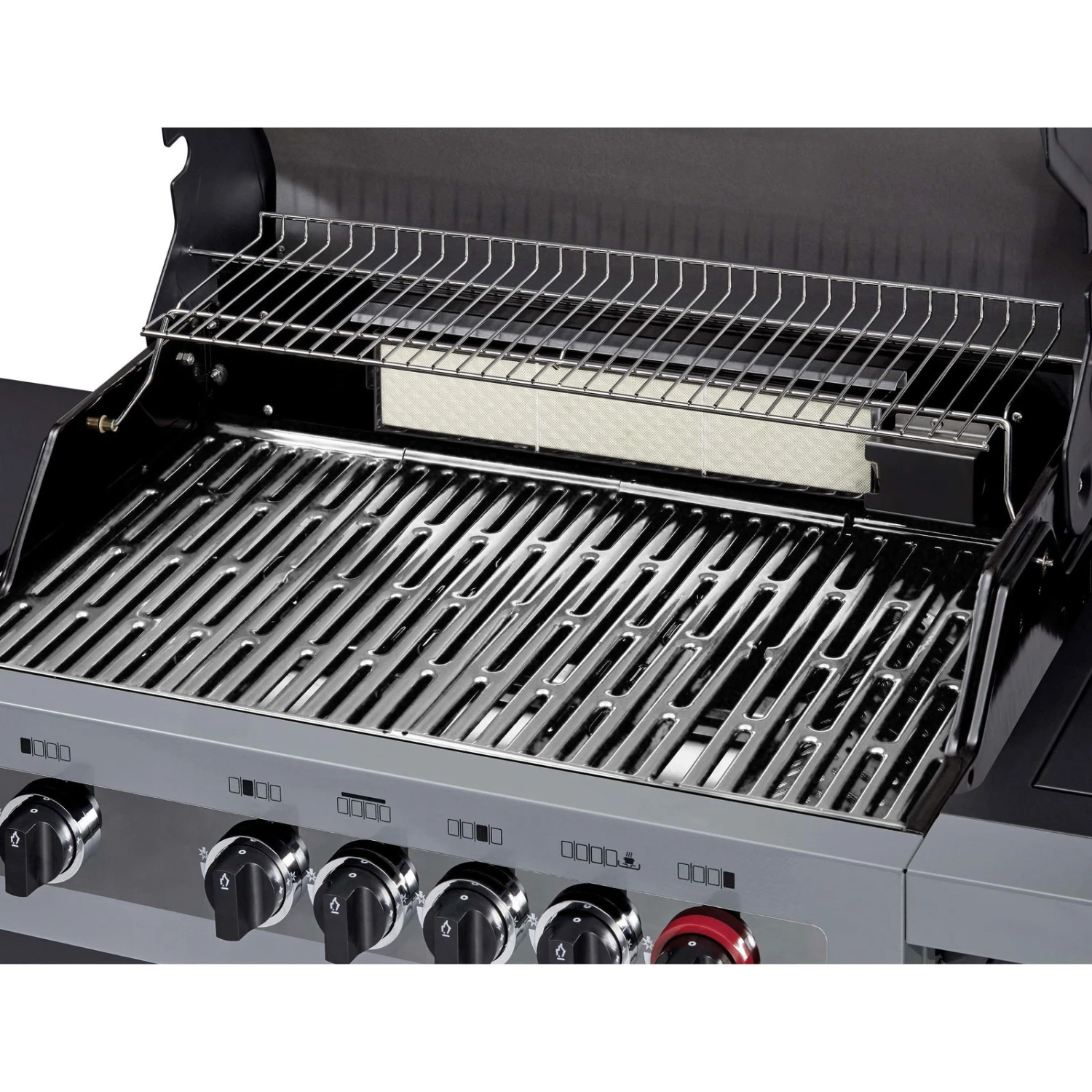 Gasgrill Boston Black 4 IK Turbo In Schwarz, 144 X 61 X 115 Cm 4 Gasgrill Boston Black 4 IK Turbo In Schwarz, 144 X 61 X 115 Cm – Bild 4