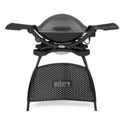 Elektrogrill Weber® Q® 2400 Stand Dunkelgrau Mit Seitentischen -Günstiges Gartenambiente Geschäft 3920300077 elektrogrill q 2400 stand 1 1 124469