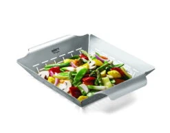 Weber® Style™ Gemüsekorb Groß, Edelstahl, 37 X 30 X 6,5 Cm