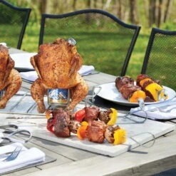 Napoleon Edelstahlspieße, 8 Stück 7 Napoleon Edelstahlspieße, 8 Stück -Günstiges Gartenambiente Geschäft 3920501630 70015 in use outdoors 41370