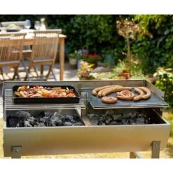 Grillschale, Antihaftbeschichtet, Wiederverwendbar -Günstiges Gartenambiente Geschäft 3920501818 Grillschale Inhalt ca 3 Liter schwarz 4 61091