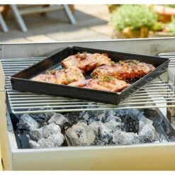 Grillschale, Antihaftbeschichtet, Wiederverwendbar -Günstiges Gartenambiente Geschäft 3920501818 Grillschale Inhalt ca 3 Liter schwarz 7 61088
