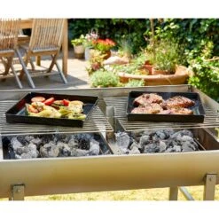 Grillschale, Antihaftbeschichtet, Wiederverwendbar -Günstiges Gartenambiente Geschäft 3920501818 Grillschale Inhalt ca 3 Liter schwarz 8 61087
