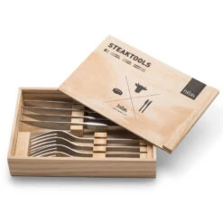 Steakbesteck, Höfats, Edelstahl -Günstiges Gartenambiente Geschäft 3920501956 TOOLS Steakbesteck 3 83813