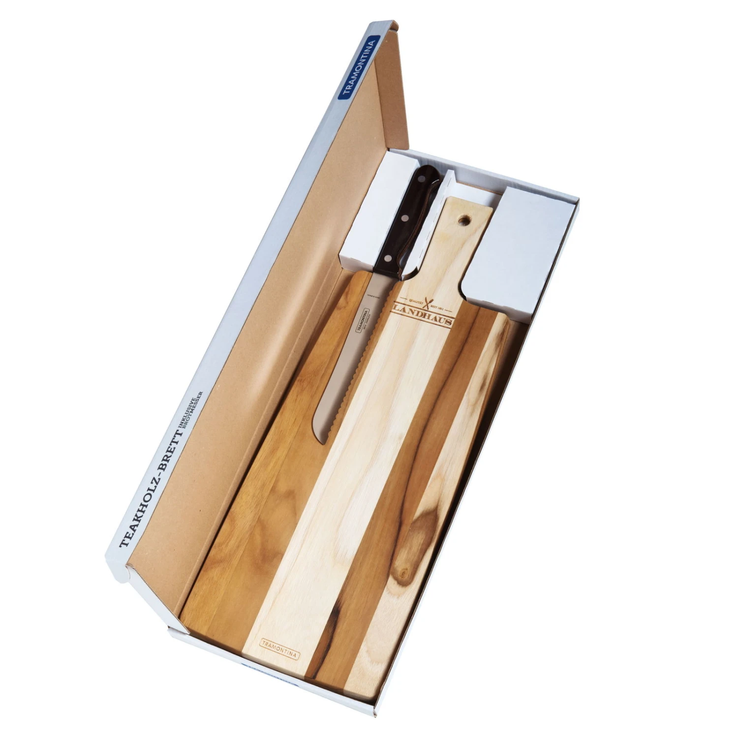 Brot-und-Jause-Set, Brotmesser, Tramontina Churrasco 1 Brot-und-Jause-Set, Brotmesser, Tramontina Churrasco