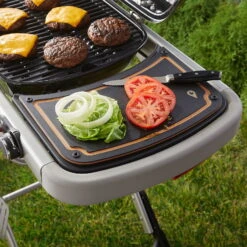 Schneidebrett Für Gasgrill Weber Traveller, Braun, 35 X 24 X 1,3 Cm -Günstiges Gartenambiente Geschäft 3920501997 Weber Traveler Schneidebrett fuer den Seitentisch 1 93601