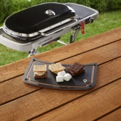 Schneidebrett Für Gasgrill Weber Traveller, Braun, 35 X 24 X 1,3 Cm -Günstiges Gartenambiente Geschäft 3920501997 Weber Traveler Schneidebrett fuer den Seitentisch 2 93602