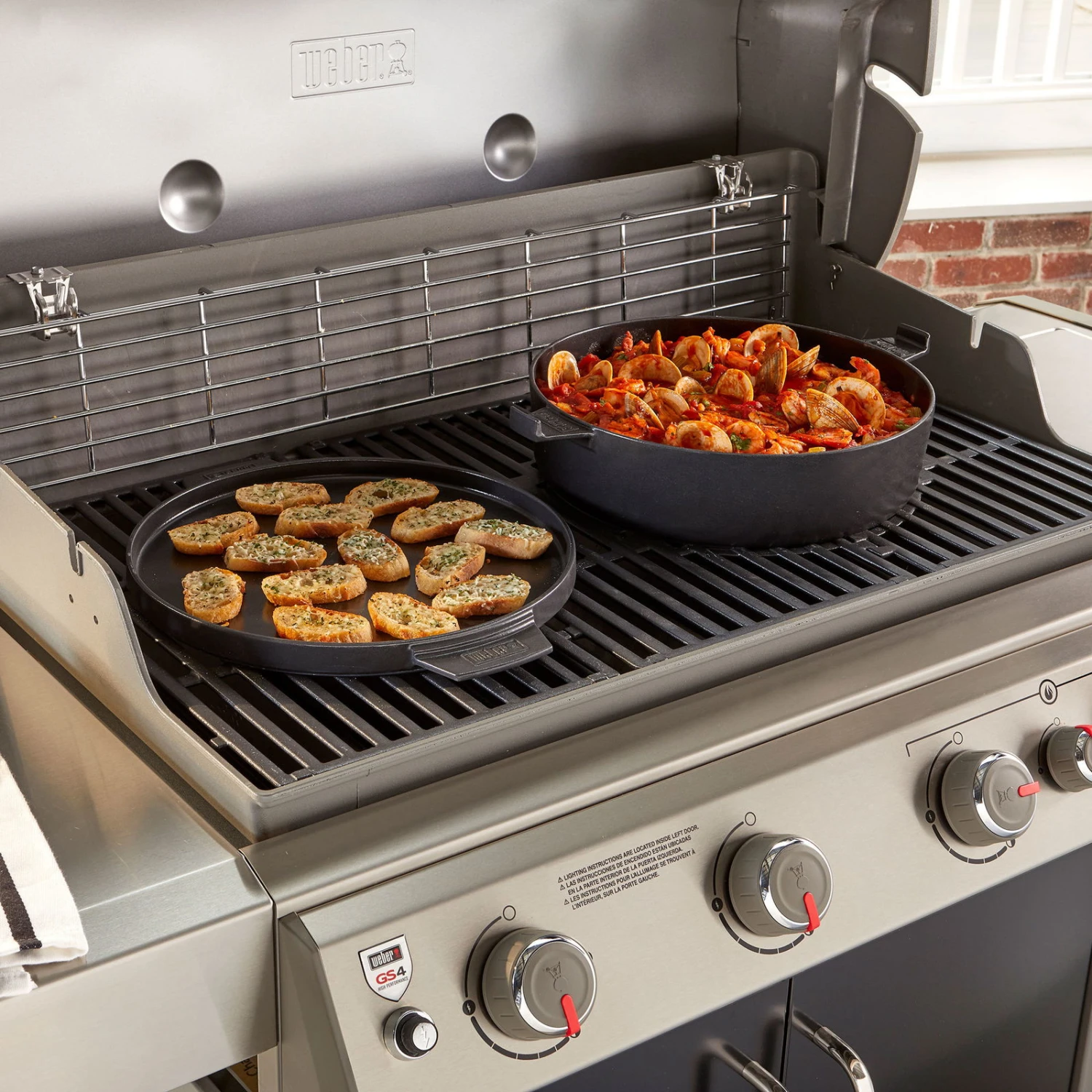 Weber 2-in-1 Dutch Oven, Schwarz, Metall 3 Weber 2-in-1 Dutch Oven, Schwarz, Metall – Bild 3