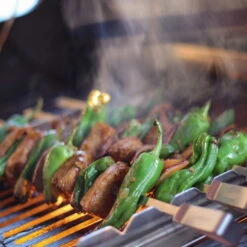 Spieße, 6er-Set, Grau/schwarz, Edelstahl, 0,7 X 37,5 Cm -Günstiges Gartenambiente Geschäft 3920502032 schaschlikspiess set 3 123291