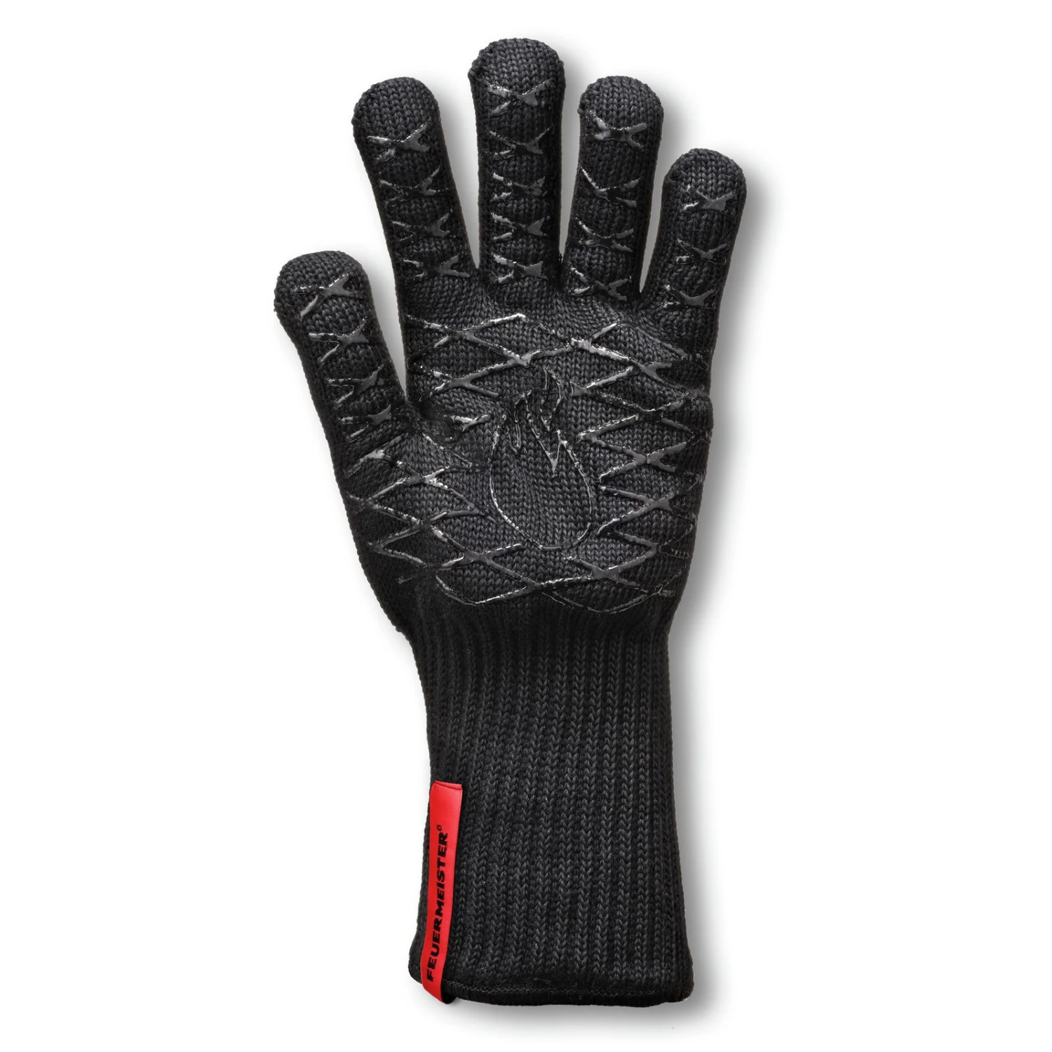 Premium BBQ Grillhandschuh, Schwarz, Größe 8 2 Premium BBQ Grillhandschuh, Schwarz, Größe 8 – Bild 2