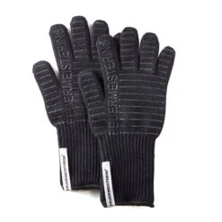 FEUERMEISTERIN® Premium Grillhandschuhe 'Aramid', Schwarz, 1 Paar