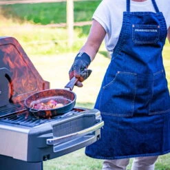 FEUERMEISTERIN® Premium Grillhandschuhe 'Aramid', Schwarz, 1 Paar -Günstiges Gartenambiente Geschäft 3920502069 FEUERMEISTERIN Premium Grillhandschuhe Aramid schwarz 3 102891