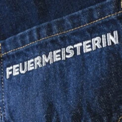 Jeansschürze, Größenverstellbar -Günstiges Gartenambiente Geschäft 3920502072 FEUERMEISTERIN Jeansschuerze 2 102897