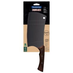 Hackmesser, Stahl/FSC-Kiefer, Klinge Ca. 18 Cm