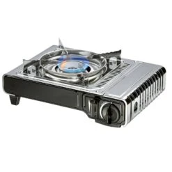 Kartuschenkocher 'Nelson', Oberfläche Edelstahl, 13 X 28 X 37 Cm -Günstiges Gartenambiente Geschäft 3930300043 kartuschenkocher nelson detail flamme 121299