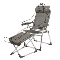 Crespo Hocker/Beinauflage Compact Klappbar, Silber/anthrazit 7 Crespo Hocker/Beinauflage Compact Klappbar, Silber/anthrazit -Günstiges Gartenambiente Geschäft 3930400909 Beinauflage Hocker 01 49025