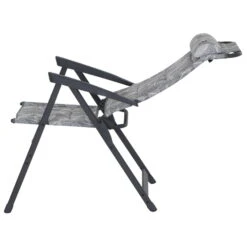 Campingsessel 'Natura', Anthrazit, Ca. 121 X 67 X 61 Cm -Günstiges Gartenambiente Geschäft 3930401038 Alu Camping Klappsessel Natura 6 103802