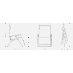 Lafuma Relaxsessel 'R Clip', Ocean -Günstiges Gartenambiente Geschäft 3930401086 Relaxsessel R Clip Batyline Ocean II 5 118775