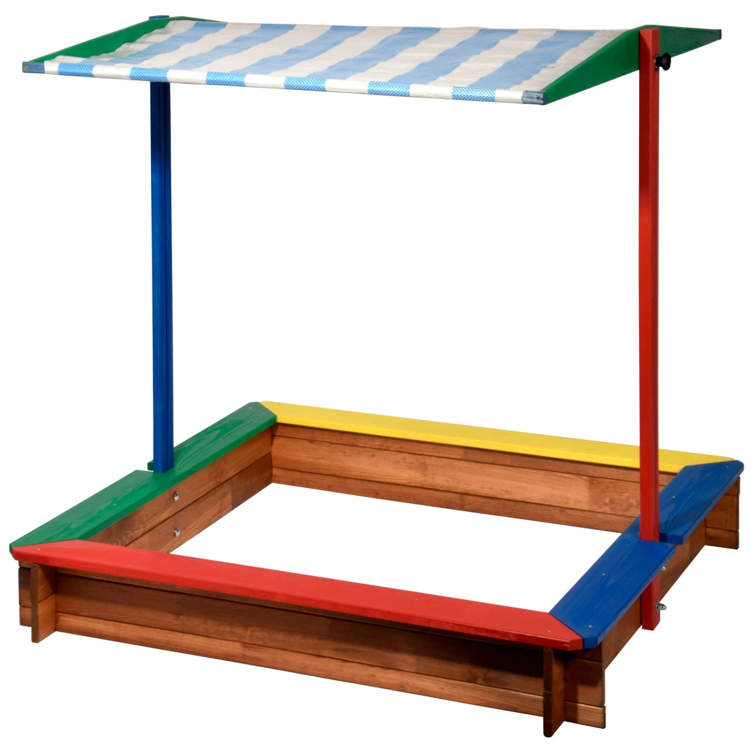 Sandkasten Inkl. Dach, Bunt, 120 X 120 X 120 Cm 2 Sandkasten Inkl. Dach, Bunt, 120 X 120 X 120 Cm – Bild 2